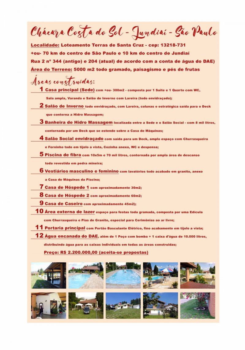 Chácara, 2 quartos, 5000 m² - Foto 31