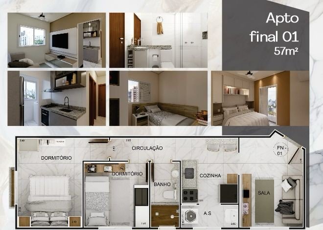 Apartamento - Venda - Vila Santa Rosa - Cubatão - SP
